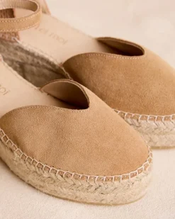 Polin et moi Alpargatas*Alpargata Aurelina Taupe CAMEL