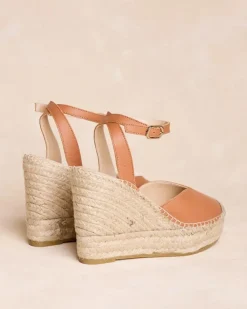 Polin et moi Alpargatas*Alpargata Cuña Lavinia Cuero