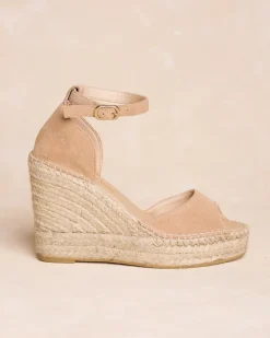 Polin et moi Alpargatas*Alpargata Cuña Victoire BEIGE