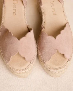 Polin et moi Alpargatas*Alpargata Detalle Althea Taupe