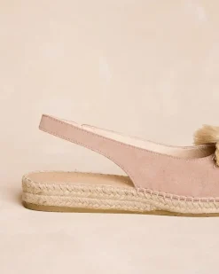 Polin et moi Alpargatas*Alpargata Pompon Luna Taupe