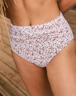 Polin et moi Baño*Bikini Braguita Teguisa Blanco/Rosa