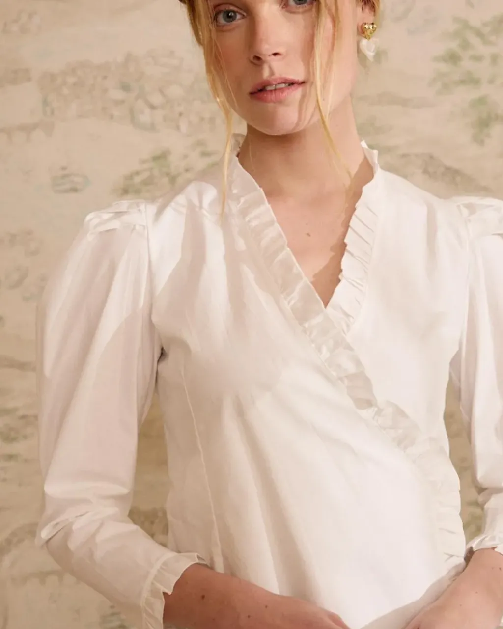 Polin et moi Blusas Y Camisas*Blusa Blanca Genoveva BLANCO