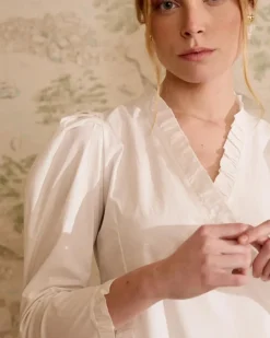 Polin et moi Blusas Y Camisas*Blusa Blanca Genoveva BLANCO
