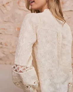Polin et moi Maternidad|Blusas Y Camisas*Blusa Bordada Dafne Crudo