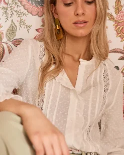 Polin et moi Maternidad|Blusas Y Camisas*Blusa Bordados Sabrina BLANCO