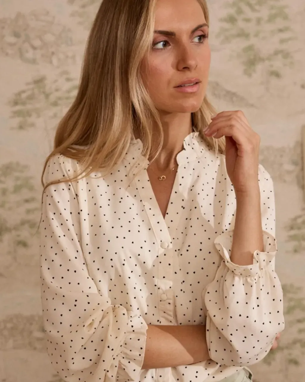 Polin et moi Maternidad|Blusas Y Camisas*Blusa Corazones Zareth Crudo
