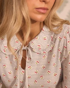 Polin et moi Blusas Y Camisas*Blusa Cuello Juliette blanco