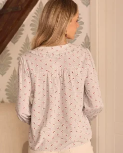 Polin et moi Blusas Y Camisas*Blusa Cuello Juliette blanco