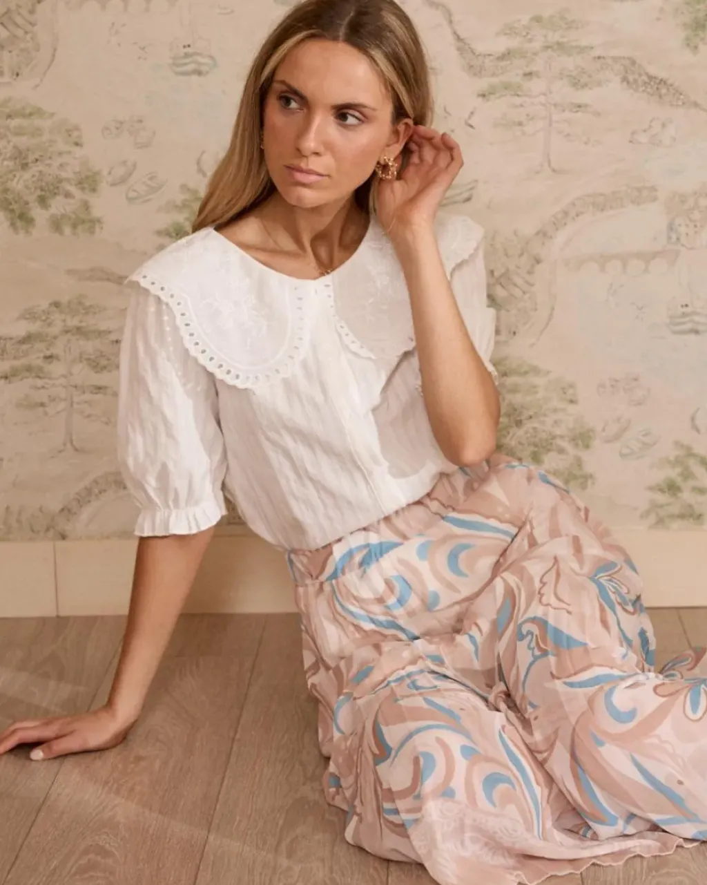 Polin et moi Maternidad|Blusas Y Camisas*Blusa Cuello Simona blanco