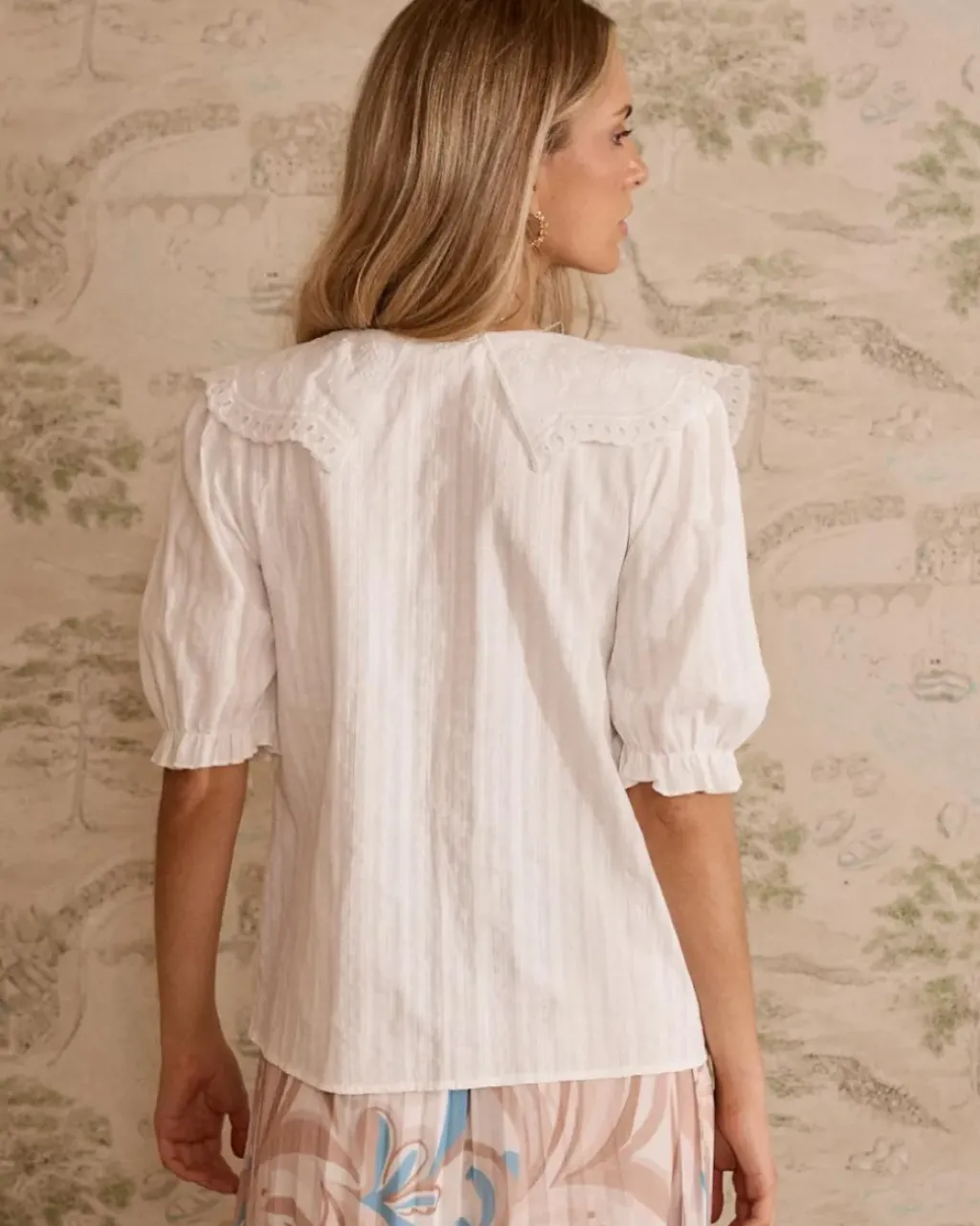 Polin et moi Maternidad|Blusas Y Camisas*Blusa Cuello Simona blanco