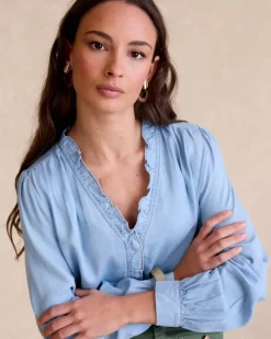 Polin et moi Maternidad|Blusas Y Camisas*Blusa Beatriz denim