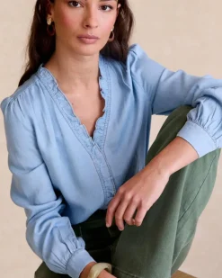 Polin et moi Maternidad|Blusas Y Camisas*Blusa Beatriz denim