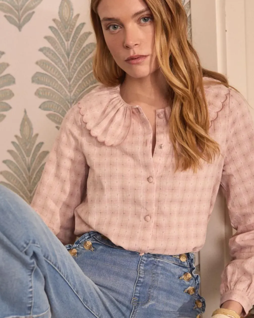 Polin et moi Maternidad|Blusas Y Camisas*Blusa Estampada Madeleine Rosa