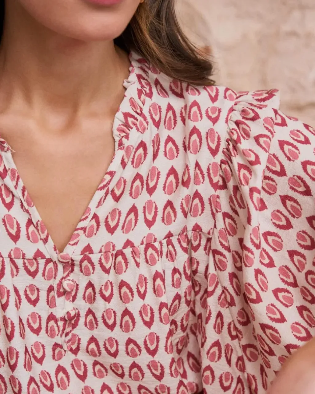 Polin et moi Blusas Y Camisas*Blusa Estampada Sophie MAQUILLAJE