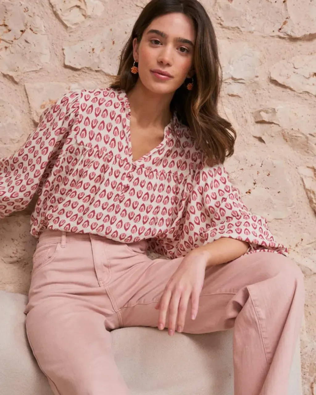 Polin et moi Blusas Y Camisas*Blusa Estampada Sophie MAQUILLAJE
