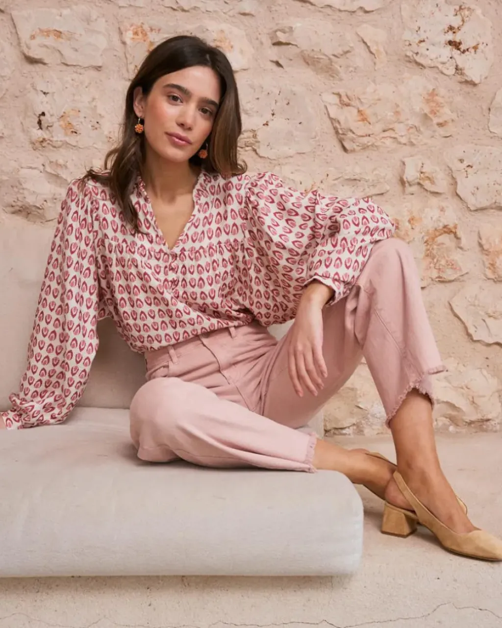 Polin et moi Blusas Y Camisas*Blusa Estampada Sophie MAQUILLAJE