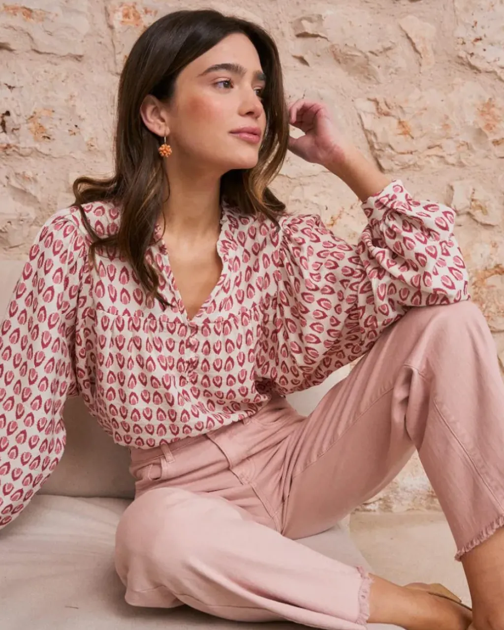 Polin et moi Blusas Y Camisas*Blusa Estampada Sophie MAQUILLAJE