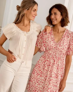 Polin et moi Blusas Y Camisas*Blusa Manga Elara Crudo
