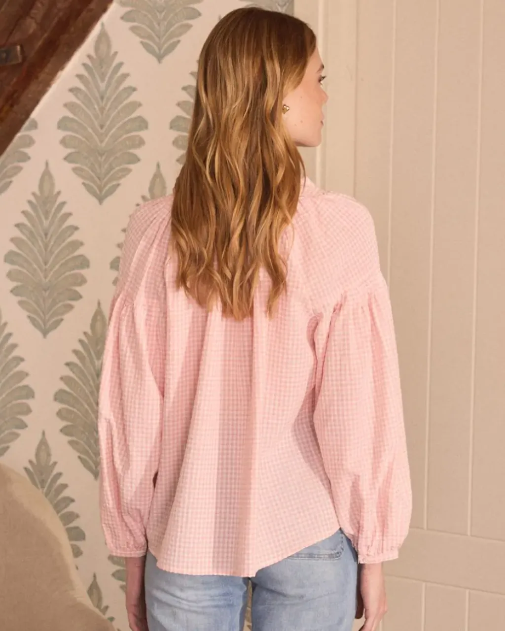 Polin et moi Maternidad|Blusas Y Camisas*Blusa Vichy Marilen Salmon