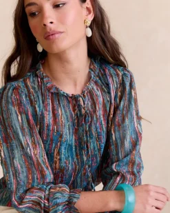 Polin et moi Blusas Y Camisas*Blusa Volante Verónica VERDEBOSQUE