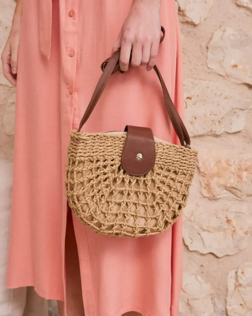 Polin et moi Bolsos*Bolso Oceane camel
