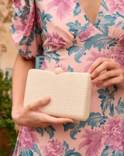 Polin et moi Bolsos*Bolso Invitada Crisna Crudo