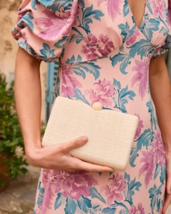 Polin et moi Bolsos*Bolso Invitada Crisna Crudo