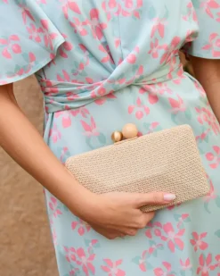 Polin et moi Bolsos*Bolso Invitada Olima ocre