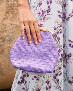 Polin et moi Bolsos*Bolso Saco Farina Lila