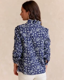 Polin et moi Maternidad|Blusas Y Camisas*Camisa Bordado Guada DENIM