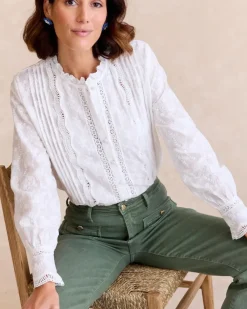 Polin et moi Maternidad|Blusas Y Camisas*Camisa Bordados BLANCO