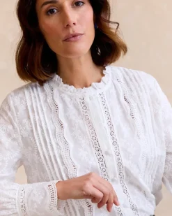 Polin et moi Maternidad|Blusas Y Camisas*Camisa Bordados BLANCO