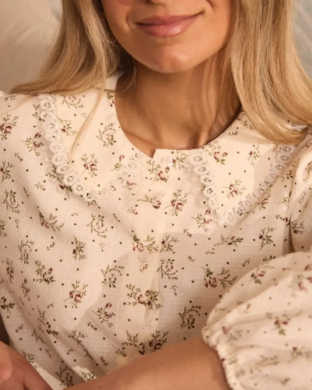 Polin et moi Blusas Y Camisas|Maternidad*Camisa Cuello Jorina Crudo