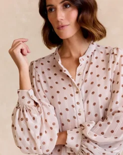 Polin et moi Blusas Y Camisas|Maternidad*Camisa Lunares Nila Crudo