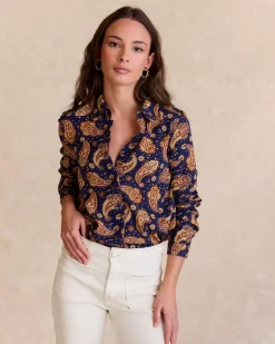 Polin et moi Maternidad|Blusas Y Camisas*Camisa Paisley Gabri Marino