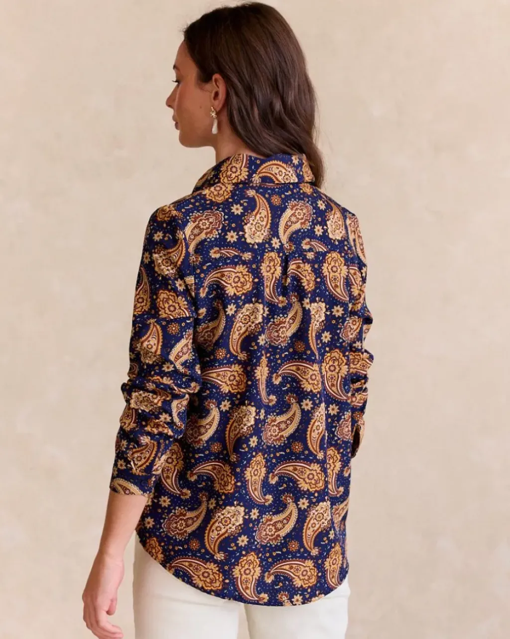 Polin et moi Maternidad|Blusas Y Camisas*Camisa Paisley Gabri Marino