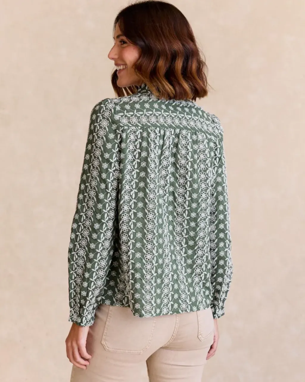 Polin et moi Maternidad|Blusas Y Camisas*Camisa Volante Aurora verdebosque