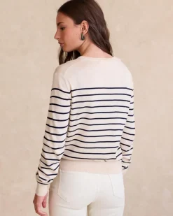 Polin et moi Punto|Cardigans Y Jerseis*Cardigan Rayas Dirunia Crudo