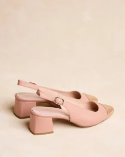 Polin et moi Zapatos De Tacón*Destalonado Punta Teyla Rosa