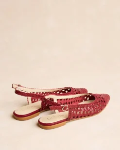 Polin et moi Trenzados|Bailarinas*Destalonado Trenzado Cherry Cereza
