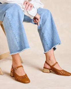 Polin et moi Zapatos De Tacón|Trenzados*Destalonado Trenzado Maddi Cuero