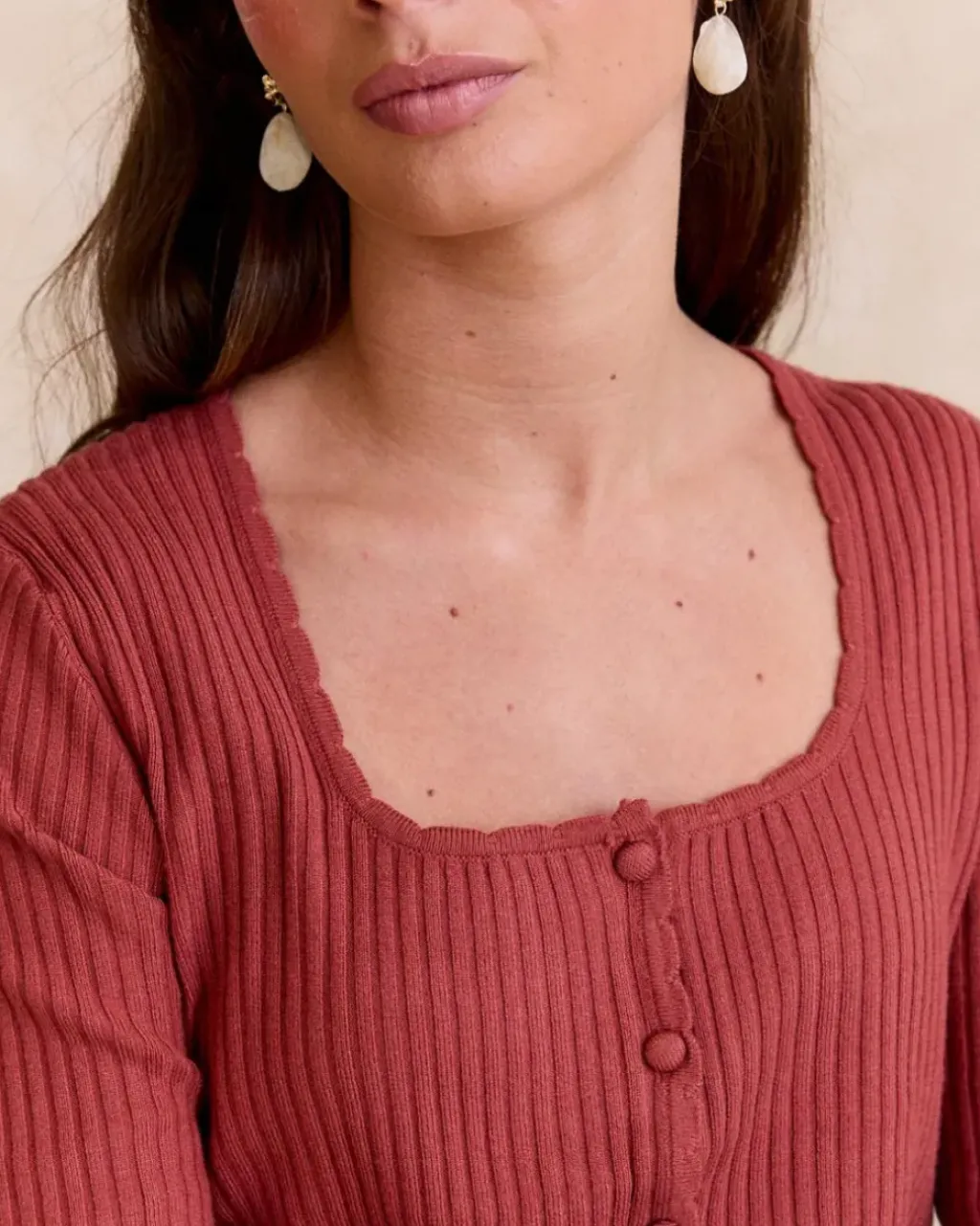 Polin et moi Punto|Cardigans Y Jerseis*Jersey Punto Grana TEJA
