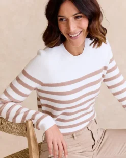 Polin et moi Punto|Cardigans Y Jerseis*Jersey Rayas Eugenia Crudo