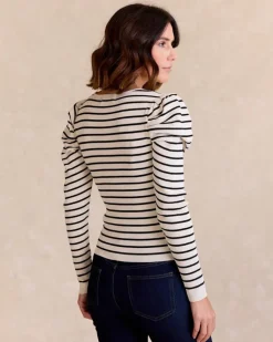 Polin et moi Punto|Cardigans Y Jerseis*Jersey Rayas Lupita Crudo