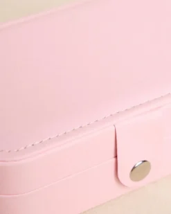 Polin et moi Home*Joyero Rectangular Liso ROSA