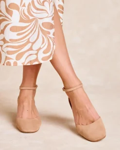 Polin et moi Zapatos De Tacón*Mary Jane Kaia BEIGE