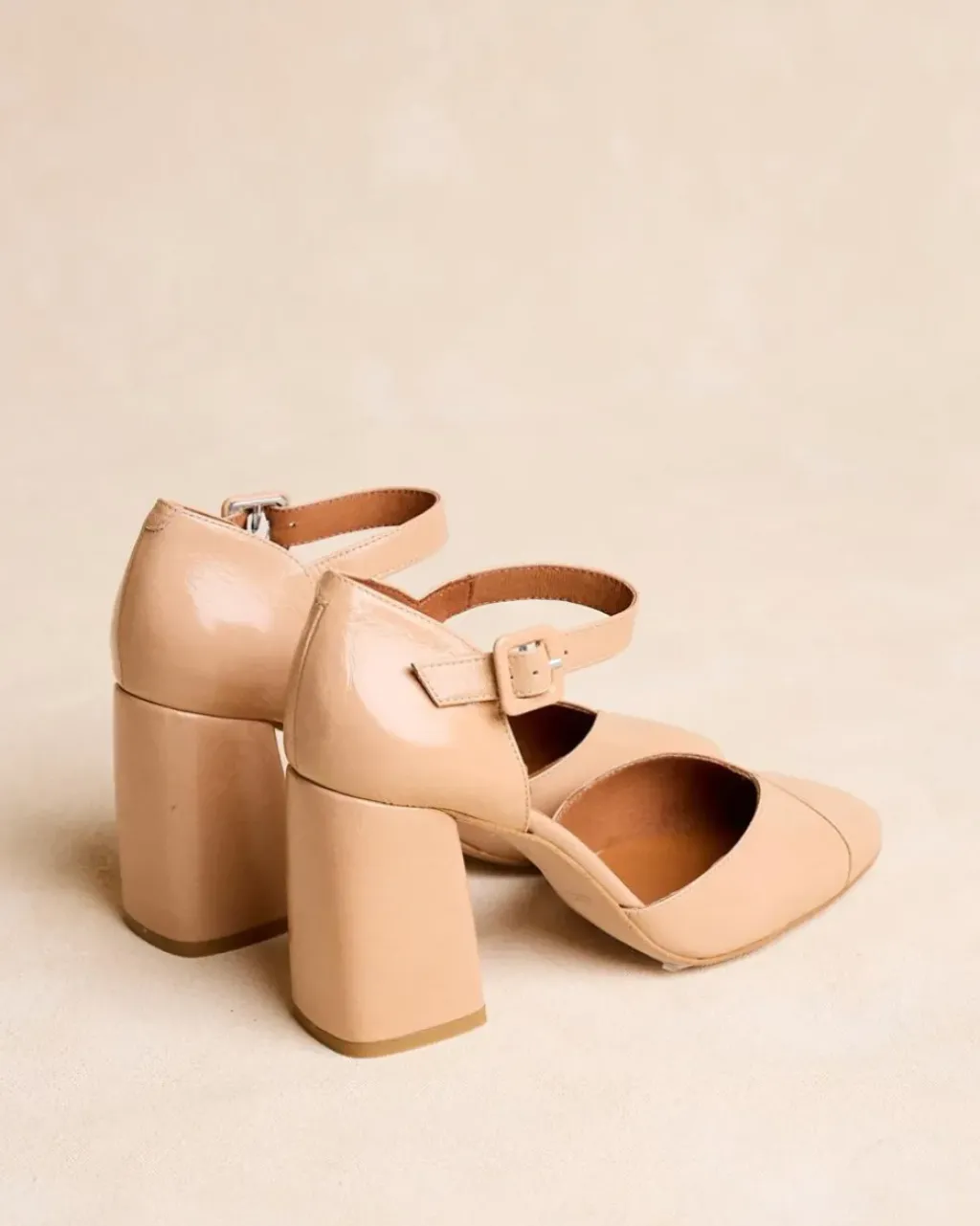 Polin et moi Zapatos De Tacón*Mary Jane Lucasia Nude