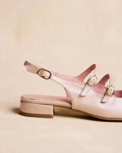 Polin et moi Zapatos De Tacón*Mary Jane Lyra Nude