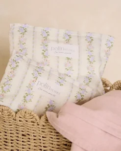 Polin et moi Home*Neceser Grande Flores Kaleidra MALVA